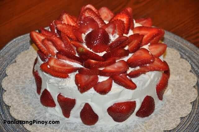 草莓 - 天使 - 食物蛋糕