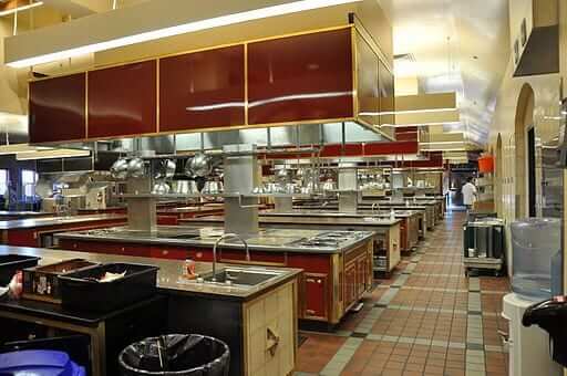 美国烹饪学院厨房