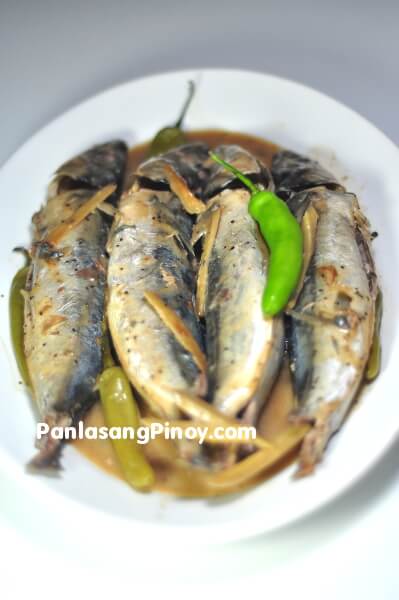 Ginataang Galunggong鱼中的椰奶食谱GydF4y2Ba