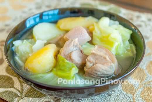 Nilagang Baboy  - 煮沸的猪肉汤GydF4y2Ba