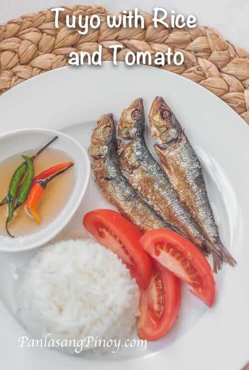 Tuyo鱼用米饭和番茄GydF4y2Ba