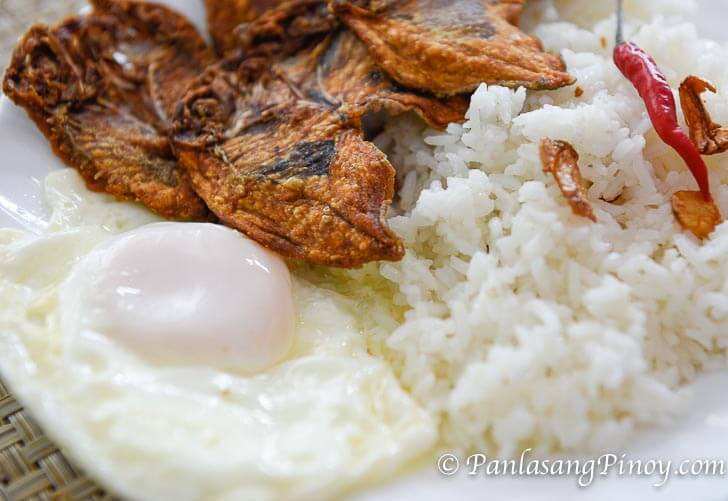 菲律宾早餐 - 唐吉特 - 用炒蛋和米饭GydF4y2Ba