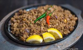 Sizzling Liempo Sisig